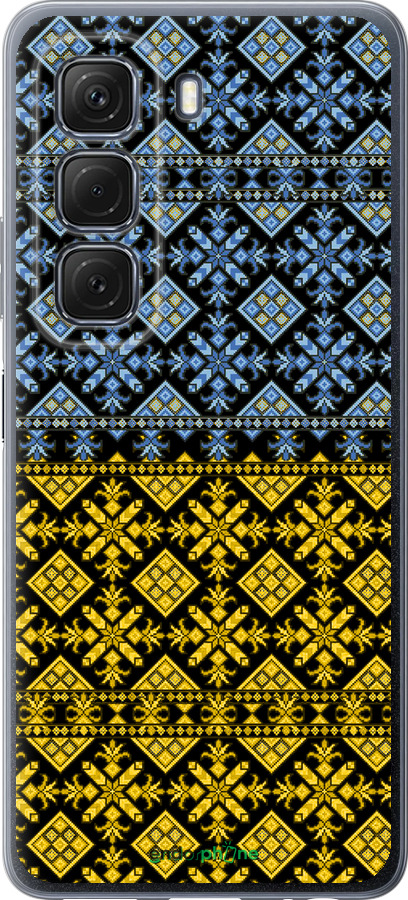 Силиконовый чехол Жовто-блакитна вишиванка для Infinix Hot 50 5G - 1169u-3795 изображение 