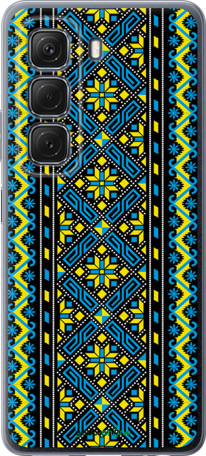 Силиконовый чехол Вышиванка 39 для Infinix Hot 50 5G - 1173u-3795 изображение 