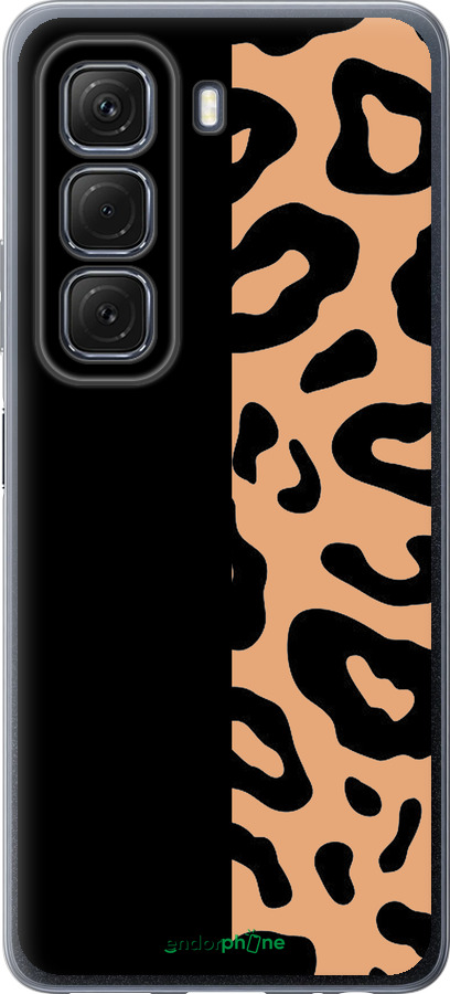 Силиконовый чехол Пятна леопарда для Infinix Hot 50 5G - 4269u-3795 изображение 