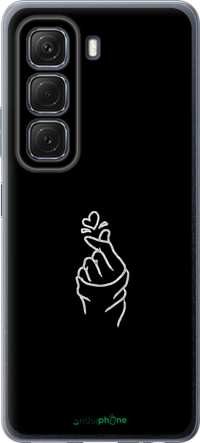 Силиконовый чехол Love You для Infinix Hot 50 5G - 4298u-3795 изображение 