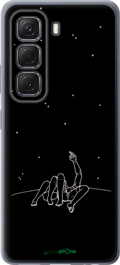 Силиконовый чехол Романтика для Infinix Hot 50 5G - 4306u-3795 изображение 