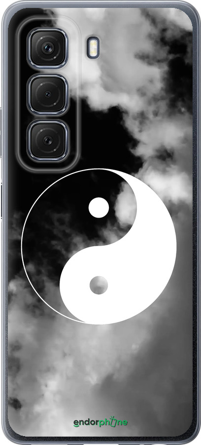 Силиконовый чехол Инь и Янь для Infinix Hot 50 5G - 4389u-3795 изображение 