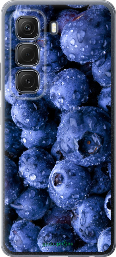 Силиконовый чехол Голубика для Infinix Hot 50 5G - 4459u-3795 изображение 