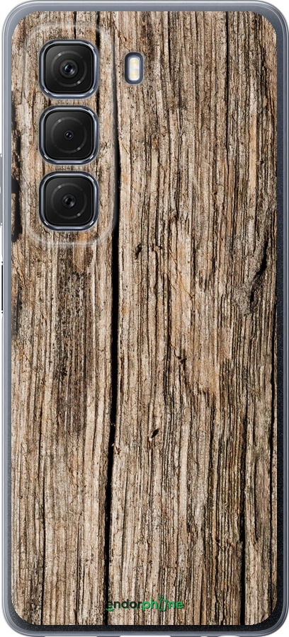 Силиконовый чехол Текстура дерева для Infinix Hot 50 5G - 4476u-3795 изображение 