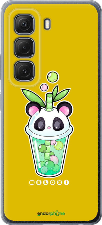 Силиконовый чехол Панда 1 для Infinix Hot 50 5G - 4558u-3795 изображение 