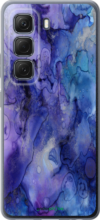 Силиконовый чехол Мрамор 7 для Infinix Hot 50 5G - 4802u-3795 изображение 