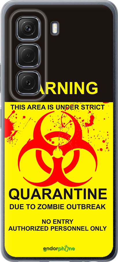 Силиконовый чехол Biohazard  9 для Infinix Hot 50 5G - 4825u-3795 изображение 