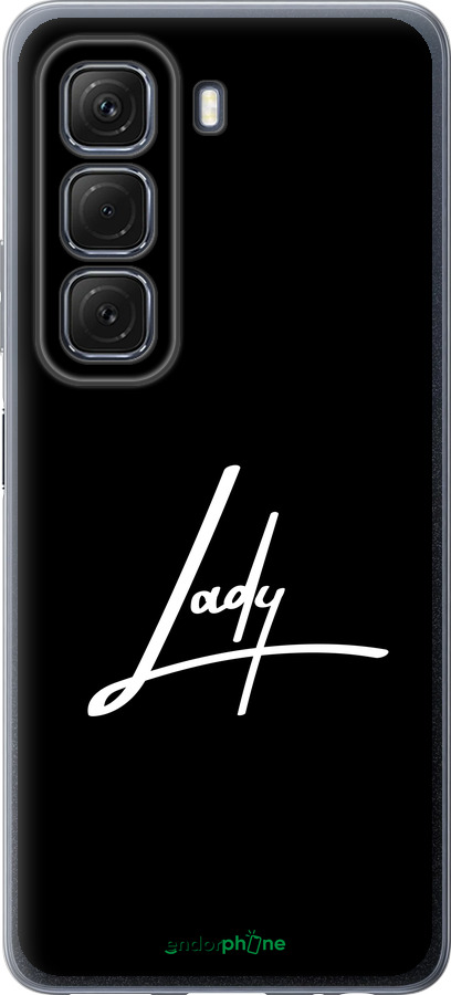 Силиконовый чехол Lady 2 для Infinix Hot 50 5G - 4867u-3795 изображение 