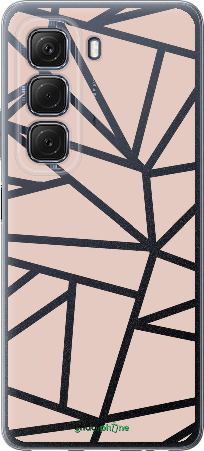 Силиконовый чехол Абстракция 2 для Infinix Hot 50 5G - 4872u-3795 изображение 