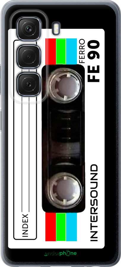 Силиконовый чехол Кассета с90 для Infinix Hot 50 5G - 4894u-3795 изображение 