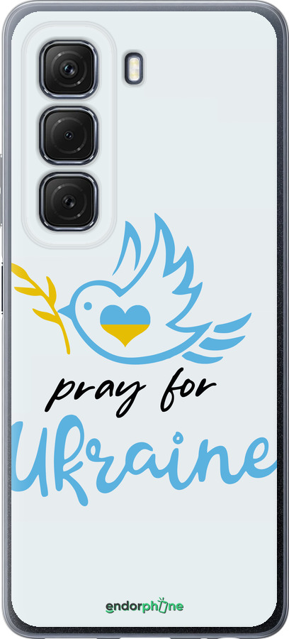 Силиконовый чехол Украина v2 для Infinix Hot 50 5G - 5230u-3795 изображение 