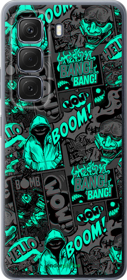 Силиконовый чехол № 5331 для Infinix Hot 50 5G - 5331u-3795 изображение 