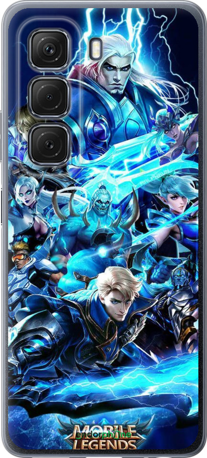 Силиконовый чехол № 5374 для Infinix Hot 50 5G - 5374u-3795 изображение 