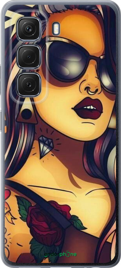 Силиконовый чехол № 5384 для Infinix Hot 50 5G - 5384u-3795 изображение 