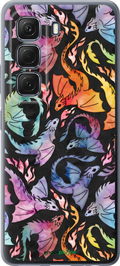 Силиконовый чехол № 5416 для Infinix Hot 50 5G - 5416u-3795 изображение 