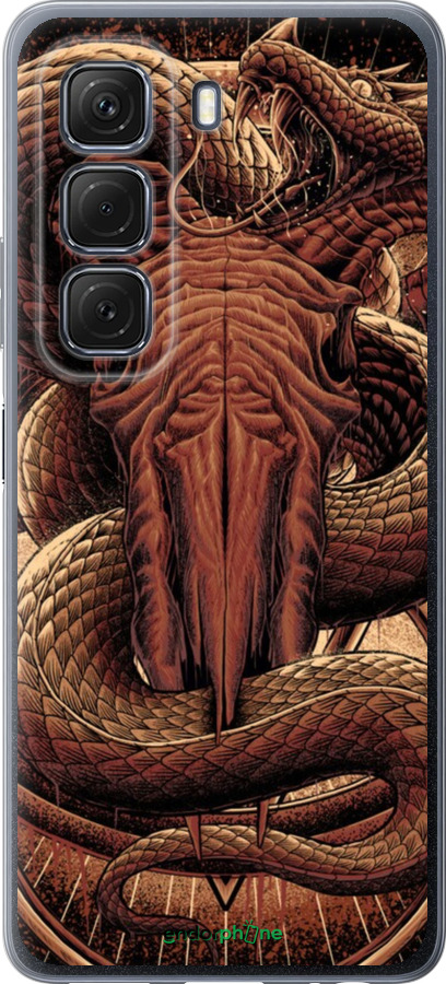 Силиконовый чехол № 5418 для Infinix Hot 50 5G - 5418u-3795 изображение 