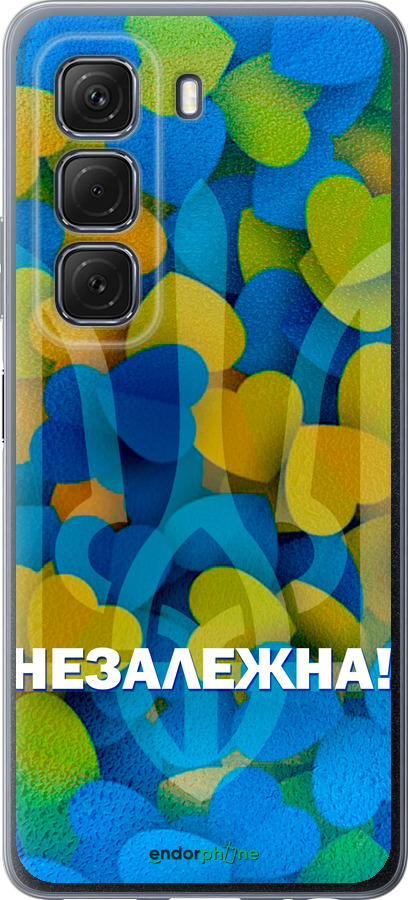 Силиконовый чехол Незалежна для Infinix Hot 50 5G - 5447u-3795 изображение 