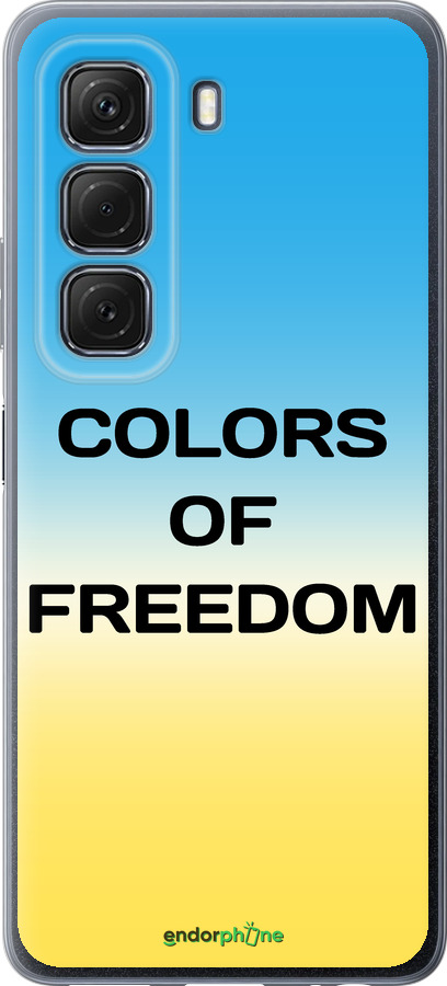 Силіконовий чехол Colors of Freedom для Infinix Hot 50 5G - 5453u-3795 изображение 