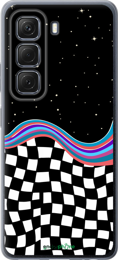 Силиконовый чехол Абстрактный космос для Infinix Hot 50 5G - 5512u-3795 изображение 