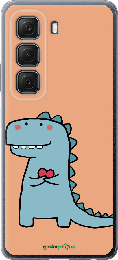 Силиконовый чехол Дракон для него для Infinix Hot 50 5G - 5525u-3795 изображение 