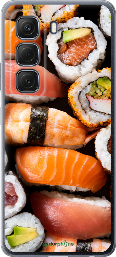 Силиконовый чехол Суши v3 для Infinix Hot 50 5G - 5540u-3795 изображение 