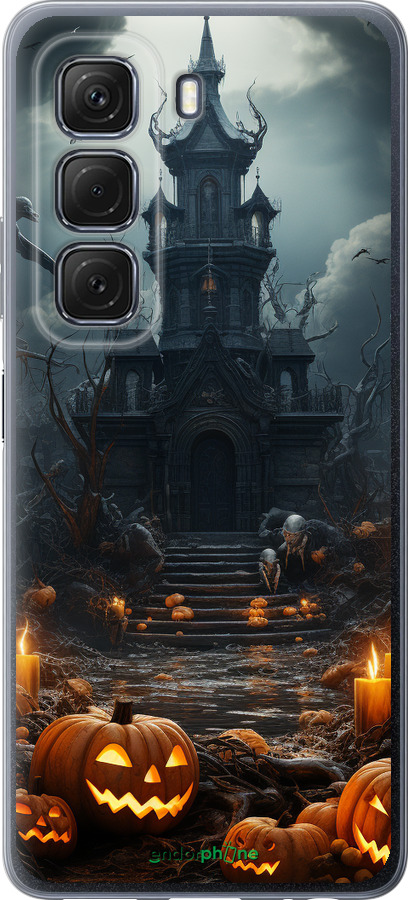 Силиконовый чехол Мрачный дом для Infinix Hot 50 5G - 5655u-3795 изображение 