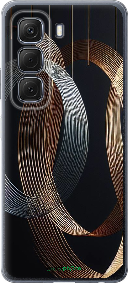 Силіконовий чехол Симфонія для Infinix Hot 50 5G - 5835u-3795 изображение 