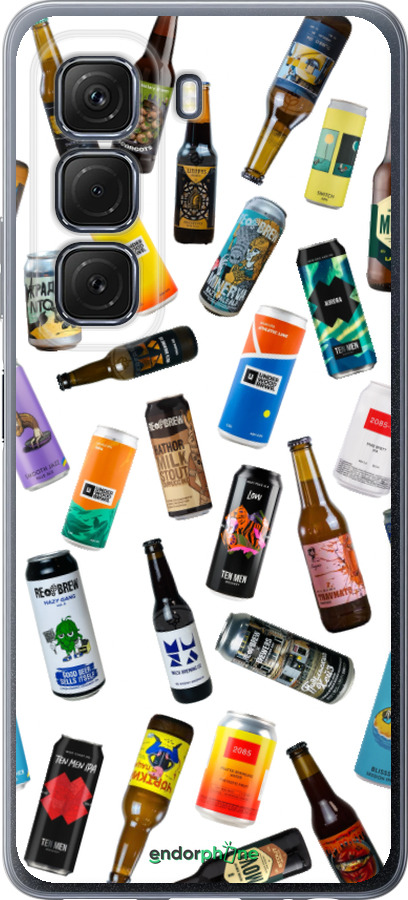 Силиконовый чехол Броварни UA для Infinix Hot 50 5G - 5877u-3795 изображение 