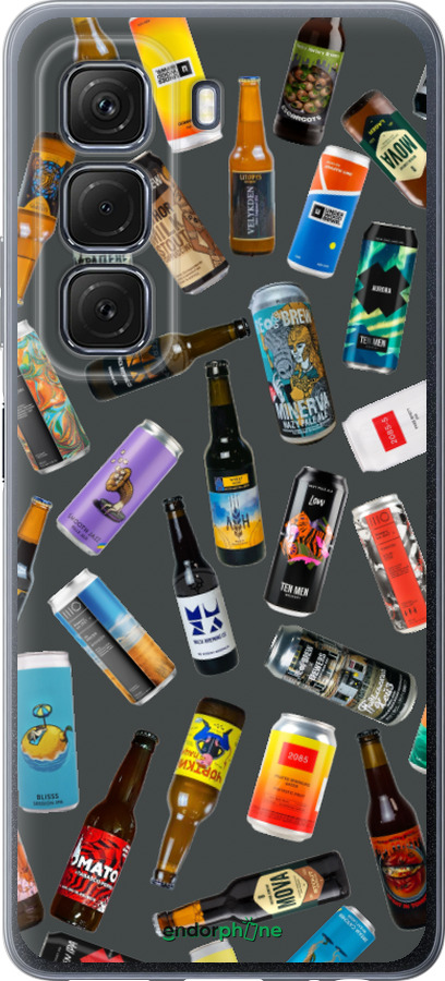 Силиконовый чехол Броварни для Infinix Hot 50 5G - 5879u-3795 изображение 