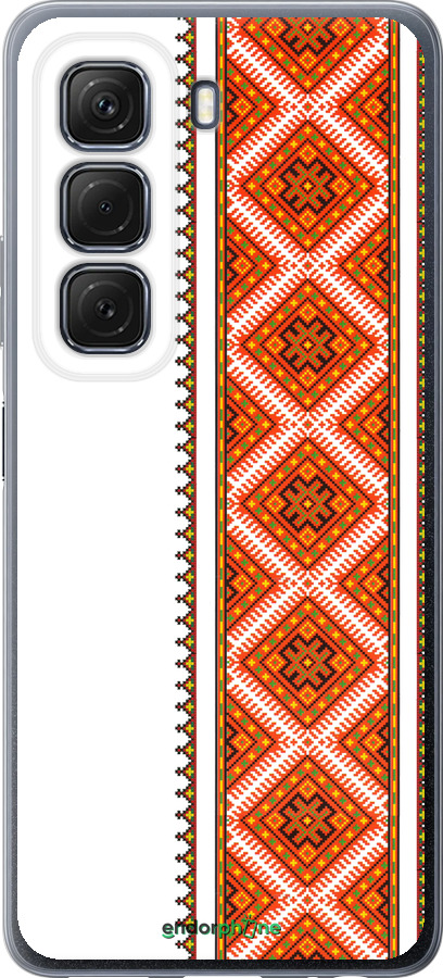 Силиконовый чехол Вышиванка 25 для Infinix Hot 50 5G - 593u-3795 изображение 