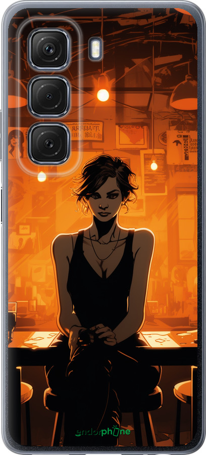 Силиконовый чехол Чехол для телефона для Infinix Hot 50 5G - 5948u-3795 изображение 