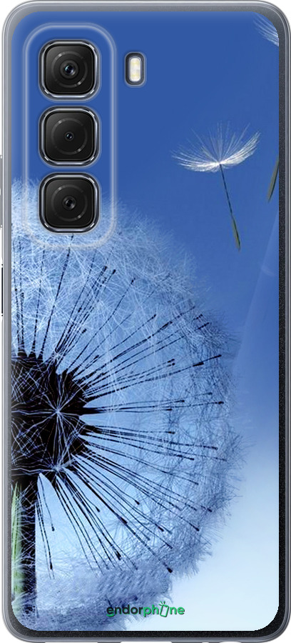 Силиконовый чехол Одуванчик для Infinix Hot 50 5G - 6005u-3795 изображение 