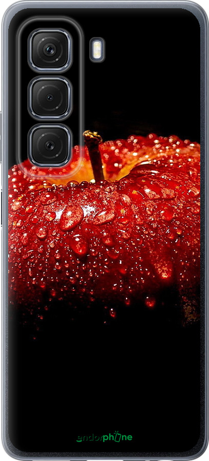 Силиконовый чехол Яблоко для Infinix Hot 50 5G - 6022u-3795 изображение 