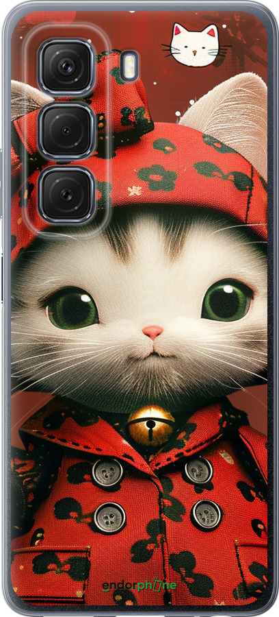 Силиконовый чехол Sweet Hello Kitty для Infinix Hot 50 5G - 6035u-3795 изображение 