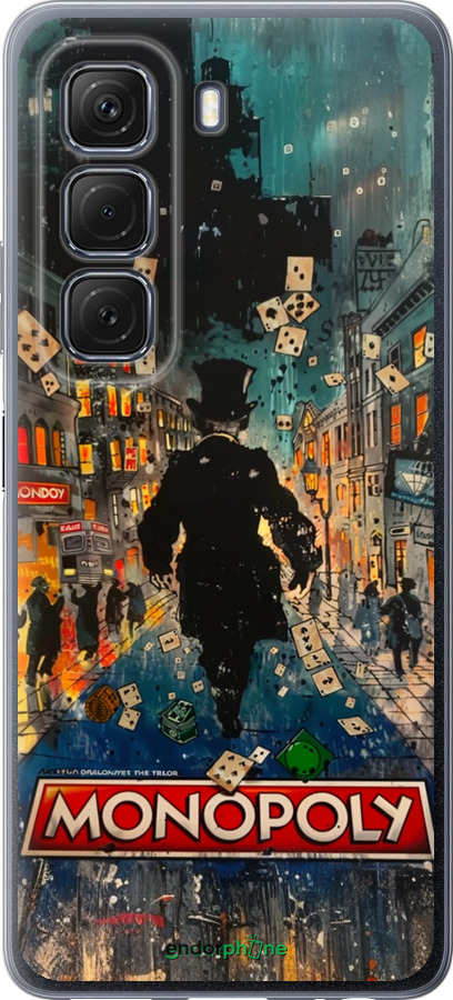 Силиконовый чехол Метрополис игры для Infinix Hot 50 5G - 6085u-3795 изображение 