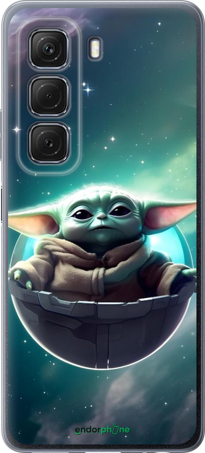 Силиконовый чехол Малышь йода для Infinix Hot 50 5G - 6294u-3795 изображение 