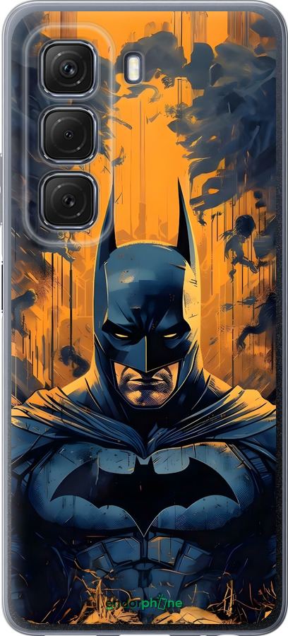Силиконовый чехол Бэтмен для Infinix Hot 50 5G - 6335u-3795 изображение 