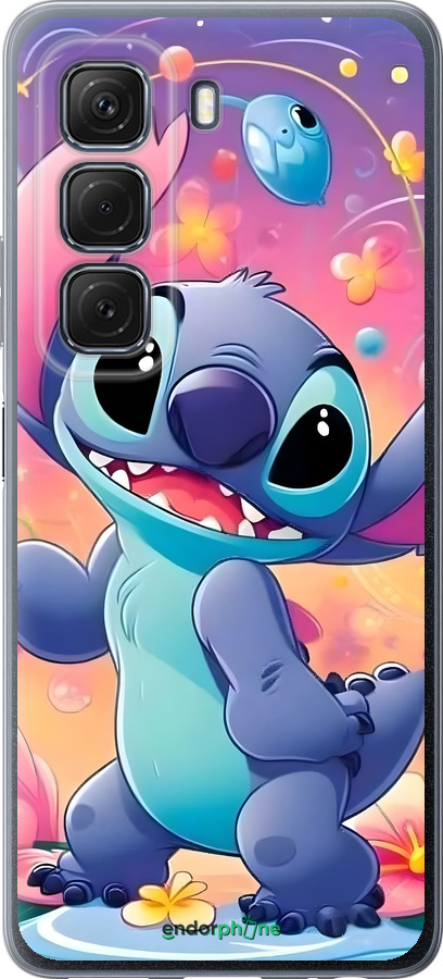 Силиконовый чехол Стич 2 для Infinix Hot 50 5G - 6371u-3795 изображение 