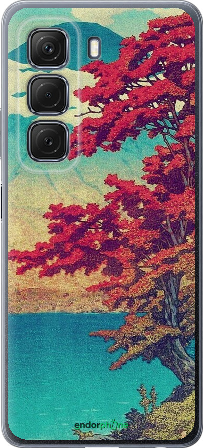 Силиконовый чехол С изображением природы для Infinix Hot 50 5G - 6469u-3795 изображение 