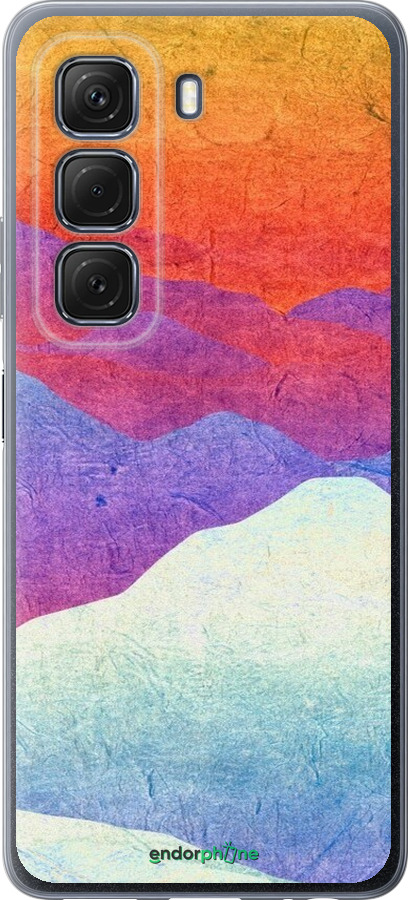 Силиконовый чехол Горный закат для Infinix Hot 50 5G - 6479u-3795 изображение 