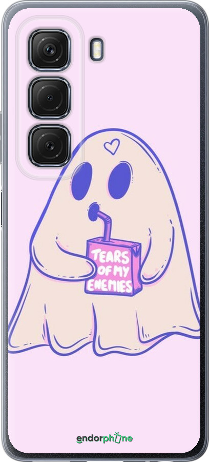 Силиконовый чехол Милый призрак для Infinix Hot 50 5G - 6507u-3795 изображение 