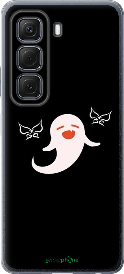 Силиконовый чехол Genshin Impact Ху Тао Искусство духа-призрака для Infinix Hot 50 5G - 6534u-3795 изображение 