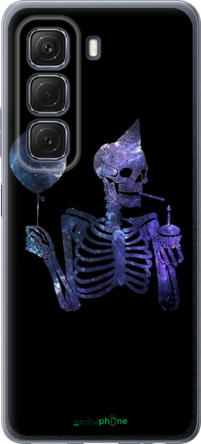 Силиконовый чехол Скелетное искусство для Infinix Hot 50 5G - 6536u-3795 изображение 