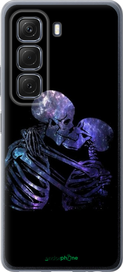 Силиконовый чехол С изображением скелета для Infinix Hot 50 5G - 6537u-3795 изображение 