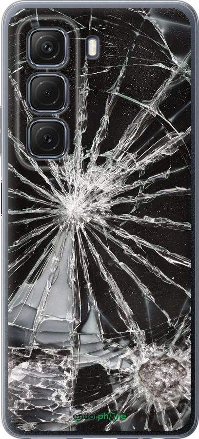 Силиконовый чехол Glass для Infinix Hot 50 5G - 6608u-3795 изображение 