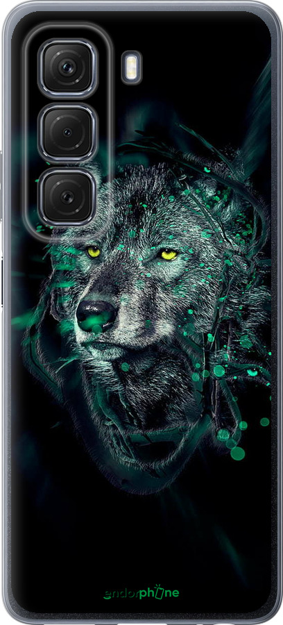 Силиконовый чехол Wolf для Infinix Hot 50 5G - 6610u-3795 изображение 