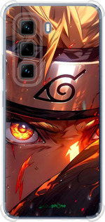 Силіконовий протиударний с посиленими кутами чехол Наруто для Infinix Hot 50 Pro 4G - 6277sp-3871 изображение 