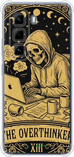 Силикон с усиленными углами чехол The Overthinker для Infinix Hot 50 Pro 4G - 6774sp-3871 изображение 