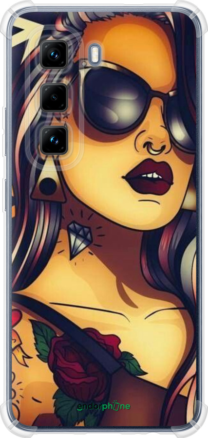 Силикон с усиленными углами чехол № 5384 для Infinix Hot 50 Pro 4G - 5384sp-3871 изображение 