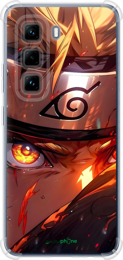 Силіконовий протиударний с посиленими кутами чехол Наруто для Infinix Hot 50 Pro 4G - 6277sp-3871 изображение 